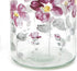 17oz Flower Glass Soap Dispenser Bottle with Plastic Pump...