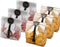 SAILING-GO 100 pcs./Pack Translucent Plastic Bags for Cookie,Cake,Chocolate,Candy,Snack Wrapping Good for Bakery Party with Stickers...