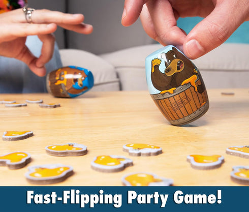 Bears in Barrels Fun Dexterity Party Game for all ages by Blue Orange Games, 4 to 8 Players...