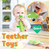 Baby Toys Musical Caterpillar,Infant Stuffed Animal Toys with Crinkle and Rattles,Soft Sensory Toys with Textures for Tummy Time Newborn Boys Girl...