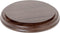 Plymor Solid Walnut Round Wood Display Base with Ogee Edge, 6.25" W x 6.25" D x 0.75" H...