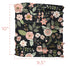 Karma Sugar Skull Headband for Women - Medium - Fabric Headband and Stretchy Hair Scarf - Black...
