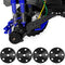 MOHERO Alloy Wheel Hex Hub adapters 12mm for 1/10 Tamiya Clod Buster Axial Wraith/TXT tires...