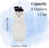 Cornucopia Brands Honey Bear Straw Cups (3-Pack); 8-Ounce Therapy Sippy Bottles w/Flexible Straws...