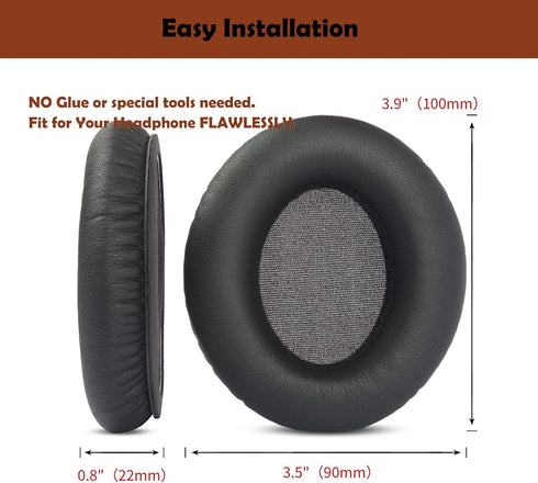 Professional Headphone Replacement Earpads Cushion Headset Ear Pads Compatible with KRK KNS 8400 KNS 6400 Headphones......