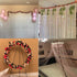 Miracliy 5Pcs 41FT Flower Garland Artificial Rose Arch Vines Fake Spring Floral Garland for Flower Wall Backdrop Wedding Mothers Day Garden Tea Pa...