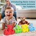 Toddler Toys Age 1-3, Baby’s First Animal Train Toy, Sensory & Soft Stacking Toys, Bright Colors - Preschool Learning Activities for Kids...