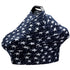 Baby Car Seat Covers for Baby Boys Girls Versatile Stretchy Babies Car Seat Cover Set Twinkle Stars Printing Infant Car Seat Canopy Nursing Covers...