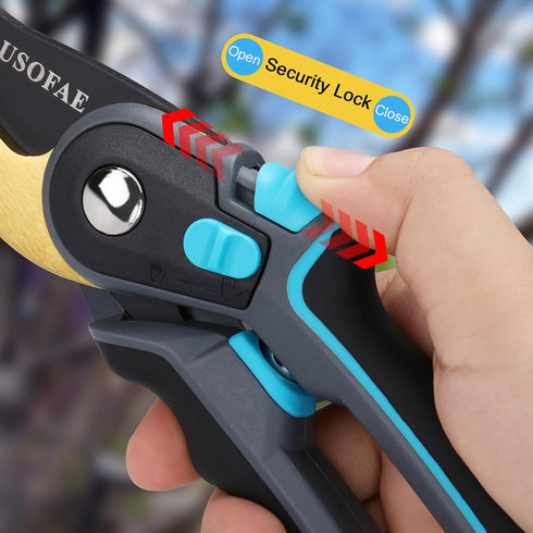 Pruning shears for gardening,Plant and flower trim tool,Easily clip the bypass of hedges, tree,flowers & shrubs....
