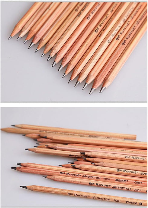Sketch Pencil Drawing Pencil for Writing, Sketch, Shading, Artist, School Supplies Pencil, 3H - 12 pcs...