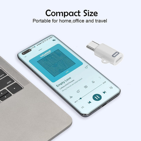 iPhone 15 Charging Adapter,MFi Certified USB C Male to Lightning Female Connector Type-C to 8 Pin PD Fast Charging Converter Data Sync for iPhone ...