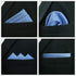 SHLAX&WING 5 Pieces Assorted Mens Silk Pocket Square Handkerchiefs Set 09...