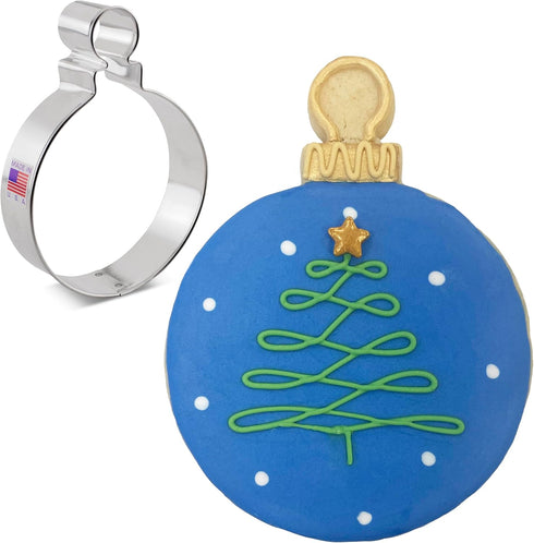 Ann Clark Cookie Cutters Christmas Ornament Cookie Cutter 4.5" Made in USA...