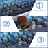 4 Pcs Computer Cleaning Tool Kit Keyboard Cleaning Wooden Anti-Static Soft Brush Set with Keycap Puller and Switch Gripper for Computer Keyboards,...