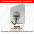KLAPiT Super Hook - Heavy-Duty Adhesive Wall Hooks, Holds Up to 11 lbs, Waterproof, No Damage, Easy Install on Tile, Wood, Stone, Glass & Metal - ...