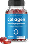 Collagen Boosting Gummies | Collagen Booster Gummy for Natural Collagen Production | Hair, Skin, Nails, Joint Support | Vegan Pectin Supplements C...
