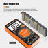 Ruoshui 9205D Digital Multimeter Voltage Tester Volt Meter - DC/AC Current Measurement | Large Screen Display | Overload Indication | Capacitance ...