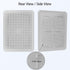 LeMotech Mounting Plate for Junction Box, ABS Plastic Internal Panel w/Screws for Installation on Electrical Box with Latches 15.75"x11.81"...
