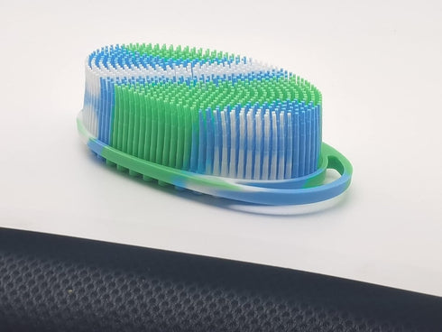 Silicone Body Brush, Exfoliating Body Scrubber, Silicone Body Scrubber Loofah, Silicone Bath Brush, Soft Exfoliating Body Bath Shower Scrubber Bru...