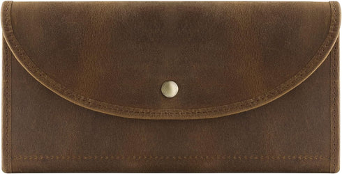 Jack&Chris Leather Multi Card Organizer Wallet Credit Card Holder Thin Wallet with Zipper Pocket,MBNM026...