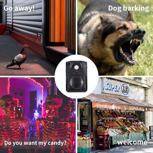 Replaceable Voice Motion Sensor PIR Infrared Sound Player Haunted House Scream Box Speaker with USB Download Function Christmas MP3 Horror Happy M...