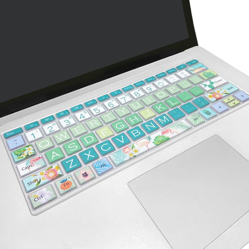 Keyboard Cover Skin for Microsoft Surface Laptop 4 13.5 & 15 Inch/Surface Laptop 3 13.5'' & 15'', Cute Printing Waterproof Silicone Keyboard Prote...