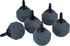 Pawfly Aquarium 1.2 Inch Air Stone Ball Bubble Diffuser Release Tool for Air Pumps Fish Tanks Small Buckets and Koi Ponds, 6 Pack...