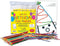 WIKKI STIX Birthday Fun Favors, pack of 20 individual fun favors, each with 12 and a birthday themed play sheet, Made in the USA...