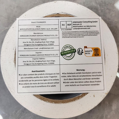 CHUANGSEED Carpet Tape Double Sided,White Rug Tape for Tile Area Rugs Hardwood Floors,Strong Sticky Tape,Removable,No Residue 2inchesx12yards...