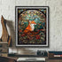 AIBOERL Diamond Painting Kits, foxes 5D DIY Full Drill Diamond Art Painting Kits for Adults, Seaside Diamond Painting Gem Art Craft for Home Wall ...