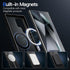 JETech Magnetic Case for Samsung Galaxy S24 Ultra 5G, Compatible with MagSafe, Translucent Matte Back Shockproof Phone Cover (Black)......