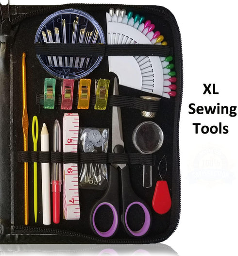 ARTIKA 119-Piece Sewing Kit - Portable with Accessories for Beginners & Adults...