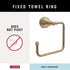 Delta MYN46-CZ Mylan -towel Ring, Champagne Bronze...
