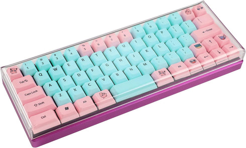 YMDK Mechanical keyboard Dust Cover Keycap Lid Acrylic for 60% 61 64 Mechanical Keyboard...