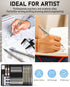 Nicpro 34PCS Art Mechanical Pencils Set, Metal Drafting Pencil 0.3 mm & 0.5 mm & 0.7 mm & 0.9 mm & 2PCS 2mm Lead Holder (6B 4B 2B HB 2H 4H Colors)...
