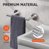 Toilet Paper Holder, 304 Stainless Steel Double Post Pivoting Toilet Paper Roll Holder Wall Mount, Bathroom Toilet Paper Holder, Modern Tissue Rol...