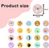 20 Pack Zoo Animal Carpet Spots Markers Sticker Classroom Floor Dots Label 4 Inch-Teacher Supplies Carpet Circles for Elementary School Kindergart...