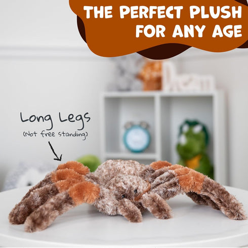 WISHPETS Stuffed Animal - Soft Plush Toy for Kids - 9 Inch Tarantula...
