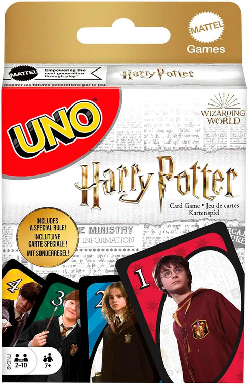 Mattel Games UNO Harry Potter Card Game for Kids, Adults and Game Night based on the Popular Series for 2-10 Players...