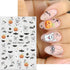JMEOWIO 9 Sheets Halloween Nail Art Stickers Decals Self-Adhesive Cute Flower Ghost Nail Supplies Nail Art Design Decoration Accessories...