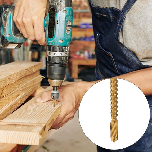 5pcs Tapered Reamer Tool Set, 3-13mm (1/8''-1/2'') & 5-16mm(1/2"-5/8") Bridge Pin Hole Hand Reamer Tool Detachable T-Handle Tapered Reamer for Gui...