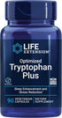 Life Extension Optimized Tryptophan Plus 1000mg - L-Tryptophan Supplement with Niacin and L-Lysine for Healthy Sleep & Stress Response – Gluten-Fr...