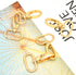15 Pcs Oval Ring Lobster Clasp Claw Push Gate Trigger Clasps Swivel Snap Hooks for Leather Craft Straps Lanyard Ribbons (Gold,1 inch)...