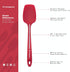 KITCHENLOVE Premium 600°F Heat Resistant 5 Piece Silicone Spatula Set for Baking, Cooking, Mixing - Non-Stick with High Grade S-Iron Steel Core - ...