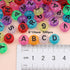 Large Hole Beads 500pcs Spacer Beads Letter Beads for pens European Craft Beads for Jewelry Making DIY Bracelet dian...