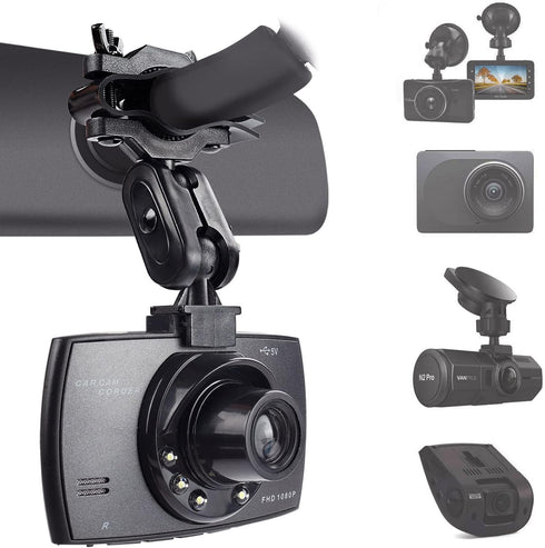 Sportway S60 Dash Cam Mirror Mount with 10pcs Joints Kit for Rove APEMAN CHORTAU Roav Nexar iiwey YI Z-Edge Old Shark Rexing KDLINKS Falcon Zero T...