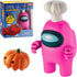 P.M.I. Among Us Action Figure | One of Four 4.5-Inch-Tall Collectibles | Among Us Toys and Playable Mini Toys | Pink Crewmate in The White My Name...