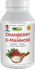 ANDREW LESSMAN Cranberry with D-Mannose – 60 Capsules – Supports Bladder, Kidney and Urinary Tract Health. High Potency Standardized Cranberry Con...