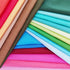 Quilting Fabric, 50 Pcs Fat Quarter Fabric Bundles 8" x 8" (20cm×20cm) Solid Colors Pure Cotton, Precut Squares Sewing Quilting Patchwork Scraps f...