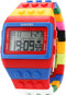 Men's Ladies Blocks Constructor Digital LED Backlight Alarm Sport Wrist Watch...